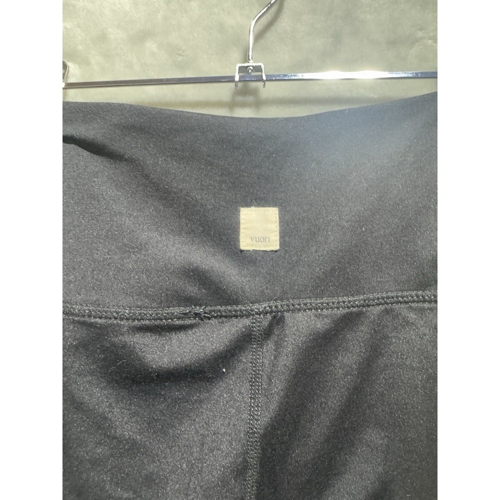 Vuori Leggings Women's XS Black Pull On Stretch Camo Side High Waist Athleisure - Picture 5 of 9